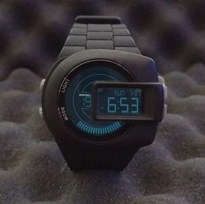 Diesel Black Digital Watch